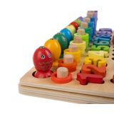 Puzzle de madera Letras, Números y Formas Geométricas - imagen 5