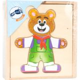 Puzzle Oso para Vestir Nico - 20 piezas - imagen 13