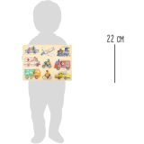 Puzzle vehículos de la ciudad