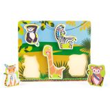puzzle de madera animales