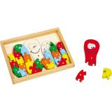 Puzzle de Madera de Encaje ABC Pulpo