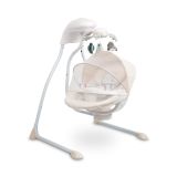 Columpio Eléctrico para Bebé Raffi con Rotación 90°, 5 Velocidades, Mosquitera y Música - imagen 7