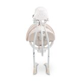 Columpio Eléctrico para Bebé Raffi con Rotación 90°, 5 Velocidades, Mosquitera y Música-Beige - imagen 13