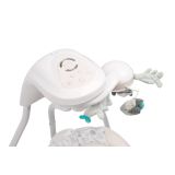Columpio Eléctrico para Bebé Raffi con Rotación 90°, 5 Velocidades, Mosquitera y Música-Beige - imagen 15