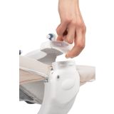 Columpio Eléctrico para Bebé Raffi con Rotación 90°, 5 Velocidades, Mosquitera y Música-Beige - imagen 18