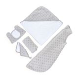 Paquete accesorios para el Baño y Sueño para Bebés , Clair de Lune color gris