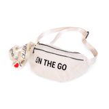 Riñonera Bag on the Go Blanco Crudo , Childhome