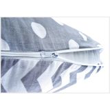 Almohada para lactancia - guisantes gris - imagen 3