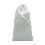 Saco Capazo Cruzado Reversible Sensitive Menta de Norababybags