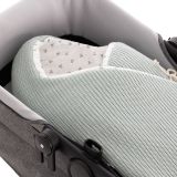 Saco Capazo Cruzado Reversible Sensitive Menta de Norababybags - imagen 13