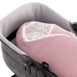 Saco Capazo Cruzado Reversible Sensitive Rosa de Norababybags - imagen 13