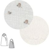 Saco Capazo Cruzado Reversible Twin Beige 40x80x5 cm – Algodón 100% y Convertible en Manta - imagen 7