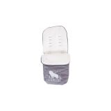 Saco polar cubre pies para Cochecito bebé Bear Gris , Kikkaboo - imagen 4