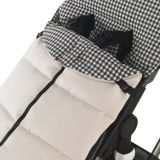 Saco Universal para silla de paseo Black Vichy Crudo Norababybags - imagen 7