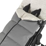 Saco Universal para silla de paseo Classic Dots Grey Norababybags - imagen 7