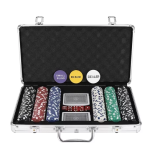Set de Poker Malatec con 300 Fichas y Accesorios - imagen 2