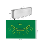 Set de Poker Malatec - 500 Fichas en Estuche - imagen 5