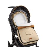 Saco de Paseo Multicapa en Color Cappuccino: Comodidad y Protección en Días Fríos - imagen 4
