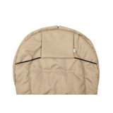Saco de Paseo Multicapa en Color Cappuccino: Comodidad y Protección en Días Fríos - imagen 5