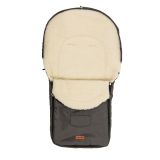 Saco ROMPER para silla de paseo: lana - 95 x 40 cm-Grafito - imagen 2