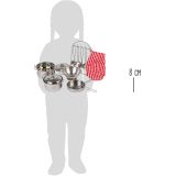 Set ollas y utensilios para cocina infantil , 13 piezas - imagen 13