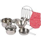 Set ollas y utensilios para cocina infantil , 13 piezas - imagen 7