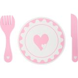 Set de Platos y Cubiertos - Juguete de madera - imagen 31