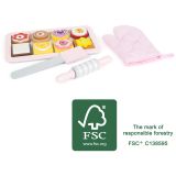 Set para Hornear Galletas - Juguete de madera