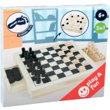 Set de juegos Ajedrez, Damas y Tres en raya - imagen 13