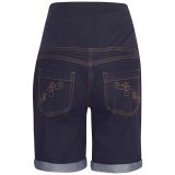 Short Premamá Dark  Denim