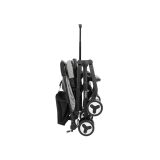 Silla de paseo Catwalk gris Kikkaboo plegada