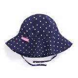 Sombrero Protección Bebé y Niña de lunares