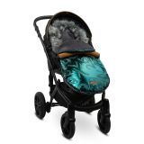 Saco para Silla de Paseo Aspen para invierno: comodidad y abrigo para tu bebé-Verde - imagen 6