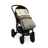 Saco para Silla de Paseo Universal y Acolchado Multicapa-Gris - imagen 6