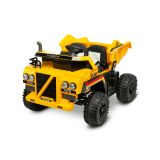 Vehículo de batería de juguete Camión volquete Tanque Amarillo - imagen 4