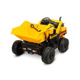 Vehículo de batería de juguete Camión volquete Tanque Amarillo - imagen 7