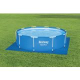 Tapiz de Suelo para Piscina 335x335 cm de PVC Resistente - imagen 2