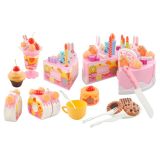 Tarta de cumpleaños Rosa, Set de 75 piezas - imagen 10