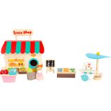 Tienda en una maleta - Juguete de madera