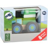 Tractor de madera - Juguete apilable - imagen 7