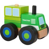 Tractor de madera - Juguete apilable - imagen 13