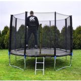 Cama elástica Trampolín para Jardín con Red exterior y 4 patas , 305 cm - imagen 37