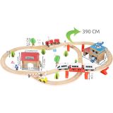 Tren de Juguete de Madera Estación de Policía - imagen 7
