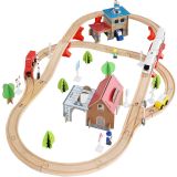 Tren de Juguete de Madera Estación de Policía - imagen 13