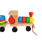 Tren de madera con bloques - imagen 19