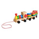 Tren de madera con bloques - imagen 25
