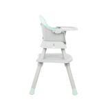 Trona 6 en 1 Eat and Play color Menta  Kikkaboo