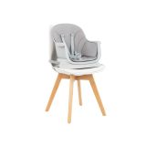 Trona 6 en 1 Eat and Play color Gris  Kikkaboo - imagen 19