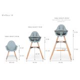 Trona Evolutiva Evolu Menta y Natural de Childhome 