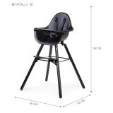 Trona Evolutiva Evolu Negra de Childhome 